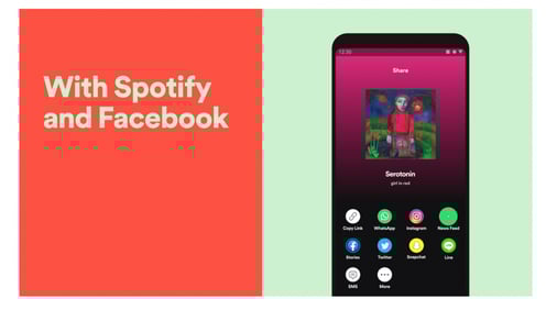Spotify in Facebook