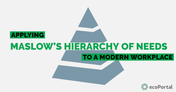 Applying Maslow's Hierarchy of Needs To A Modern Workplace
