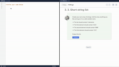 Codio Computer Science Introduction to Python