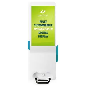 NoviTizer - Touchless Hand Sanitizer + Digital Signage | Wachter, Inc.