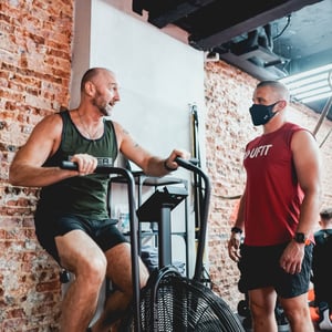 Assault Bike at UFIT Club Street Personal Training