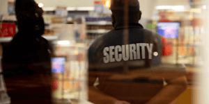 security officer in store