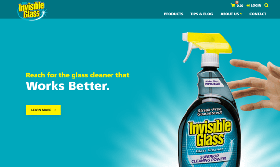 EZMarketing Develops New Website for Invisible Glass