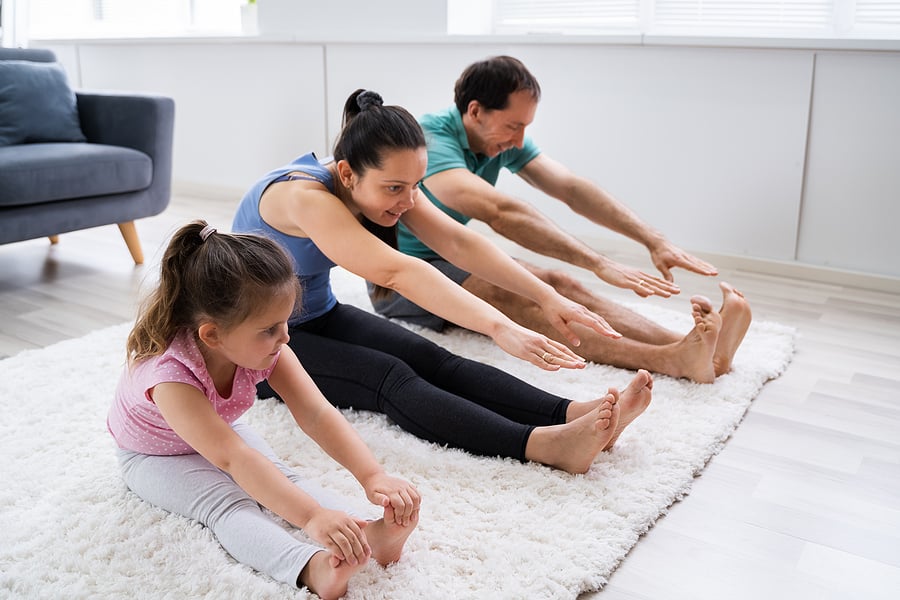 Exercise for the online whole family