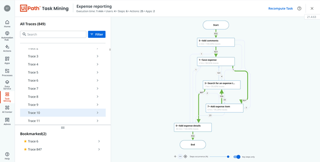 task mining screenshot