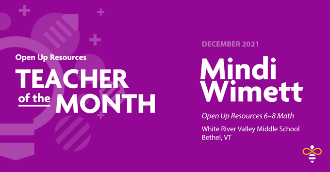 National Teacher of The Month: Mindi Wimett, a math teacher at White River Valley Middle School