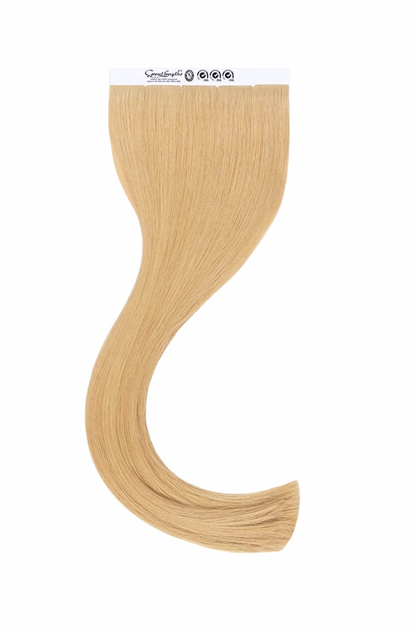 Pukiel klejący do przedłużenia włosów  koloru blond
