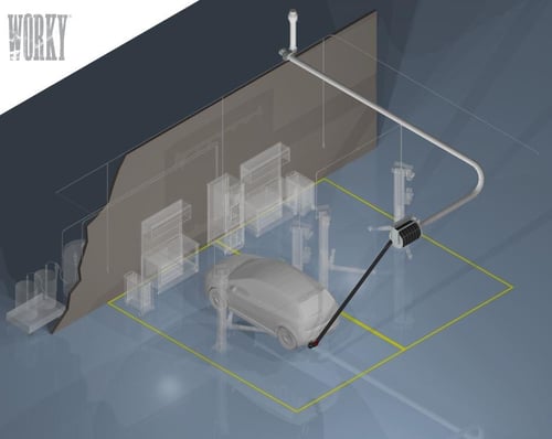 workshop fumes extraction systems