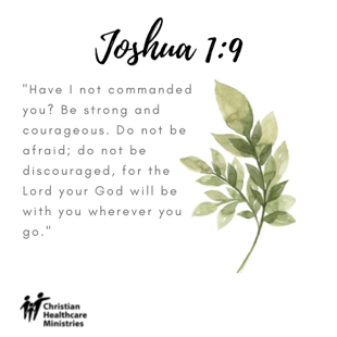 Healing Scriptures - Joshua 1:9