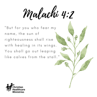 Healing Scriptures - Malachi 4:2