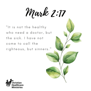 Healing Scriptures - Mark 2:17