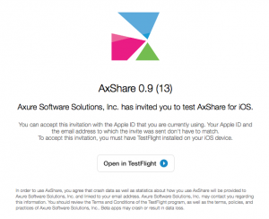 AxShare Testeinladung