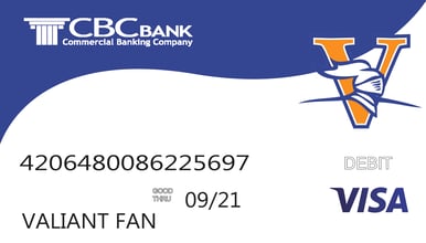 commercial bank card