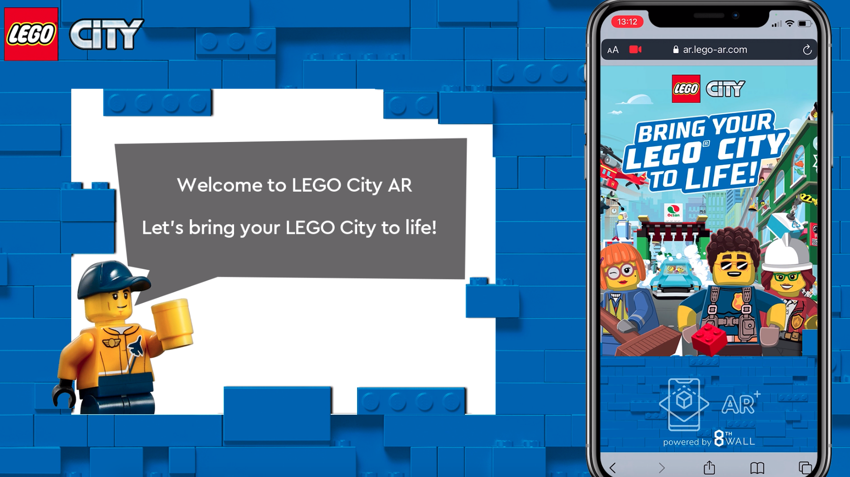 Bring your LEGO City to life using WebAR