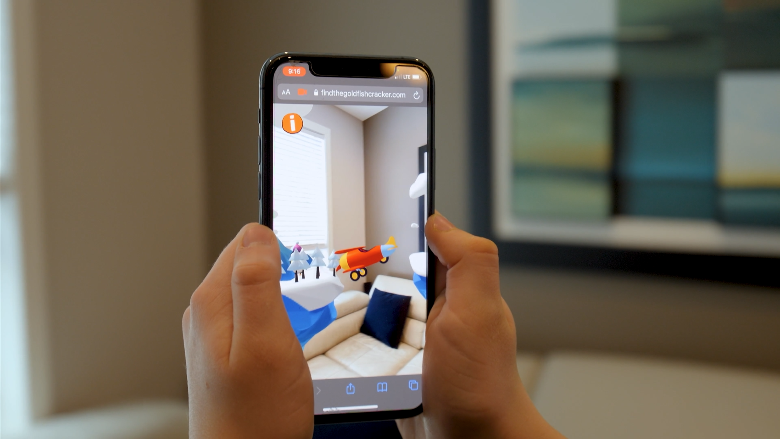Campbell Canada's web-based augmented reality game for Goldfish Crackers aims to #FeedImagination