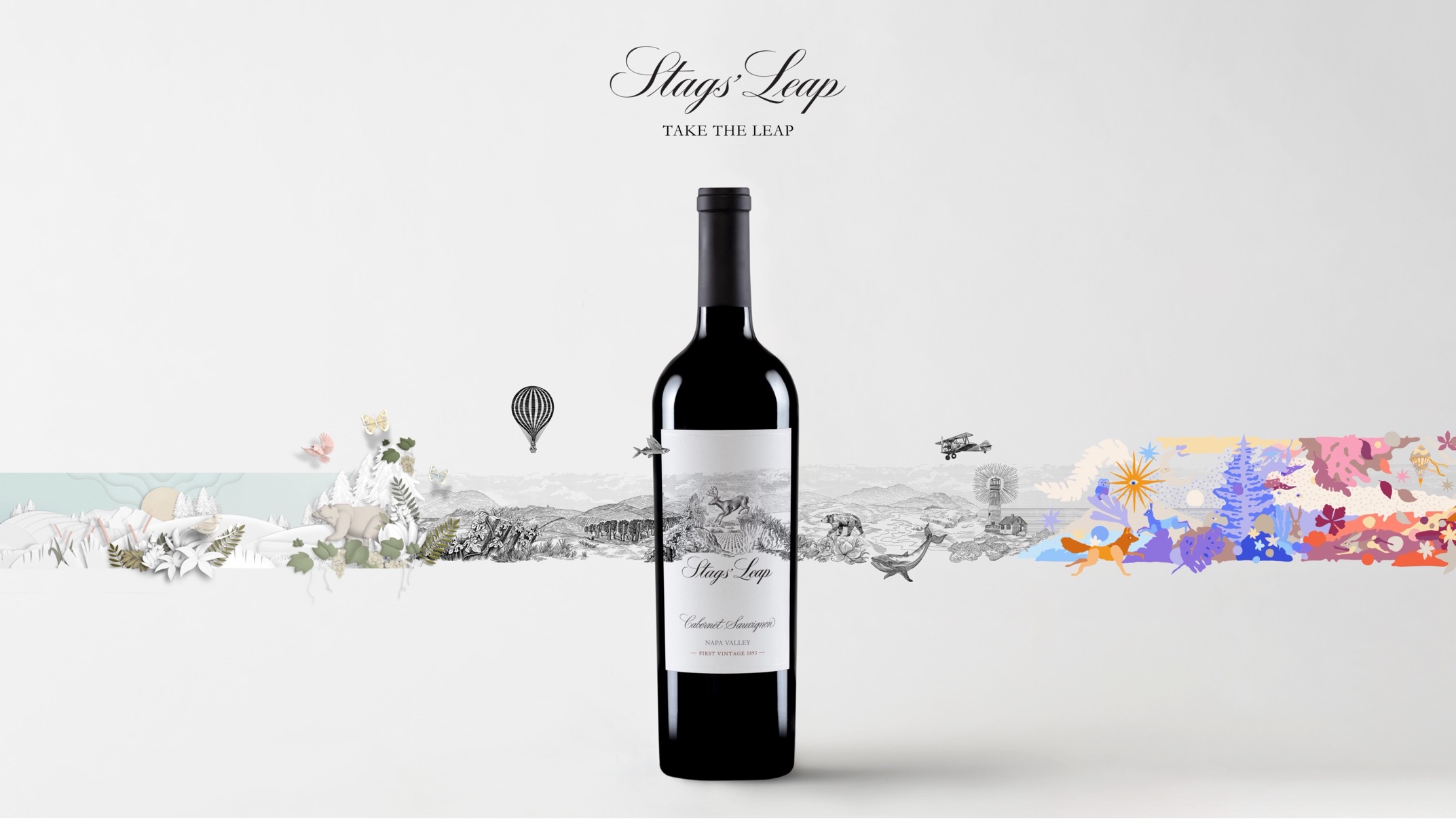 Stags’ Leap Winery bring its bottles to life to take consumers on a journey around three virtual worlds