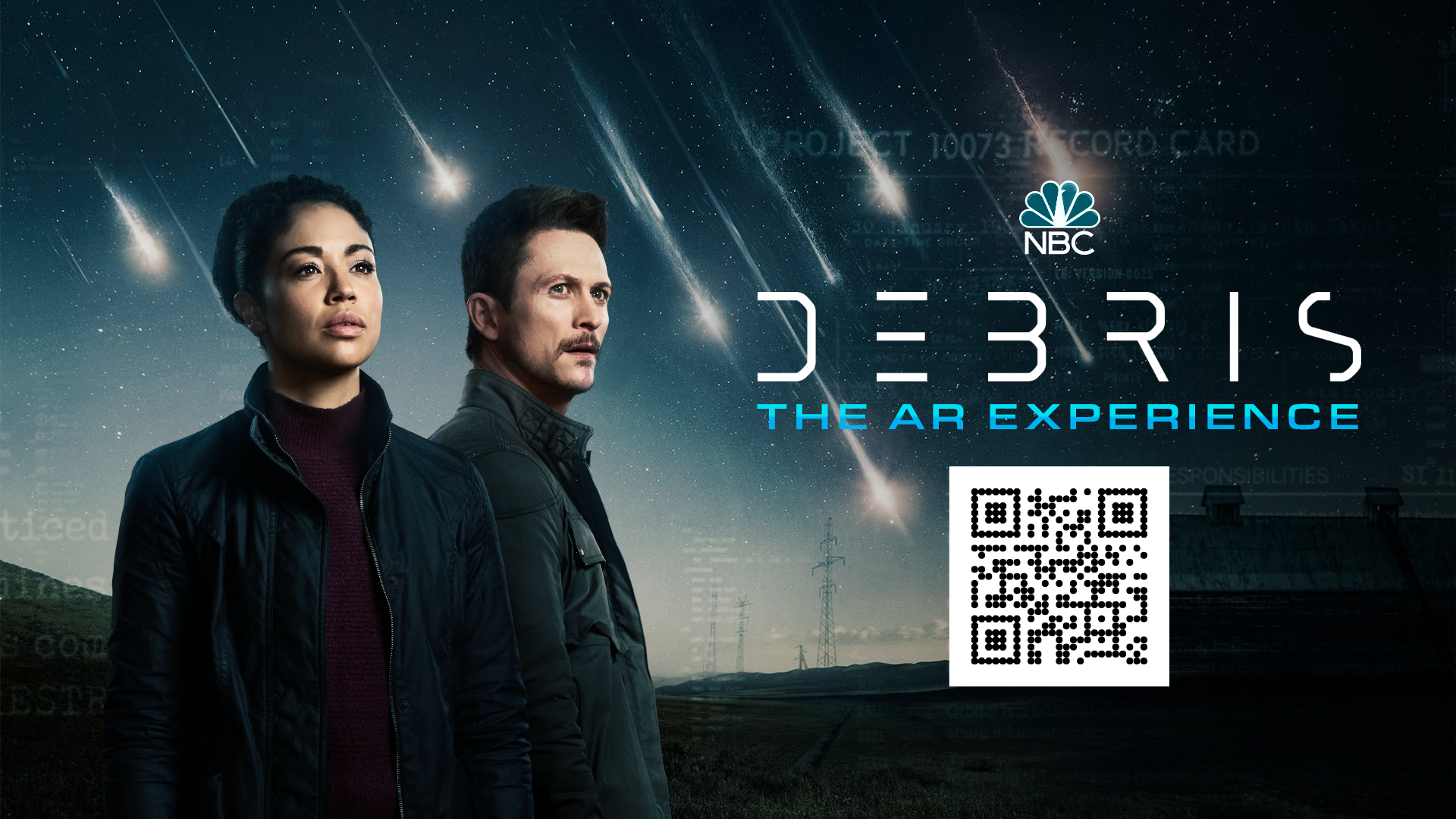 NBC uses WebAR to let viewers explore the mysterious anomaly from its new show “Debris”
