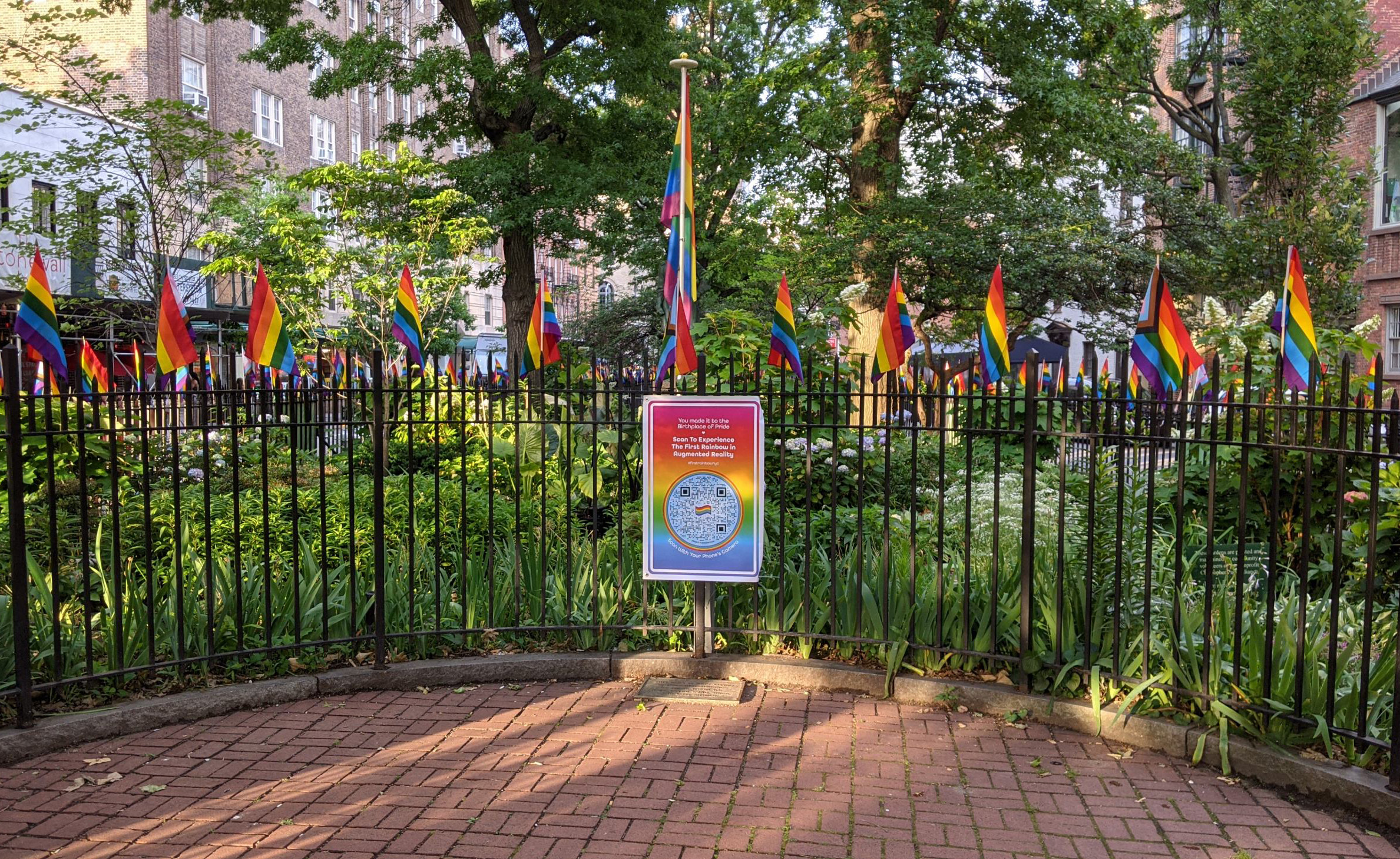 New York City Celebrates Pride with WebAR Experience at Birthplace of Gay Civil Rights Movement