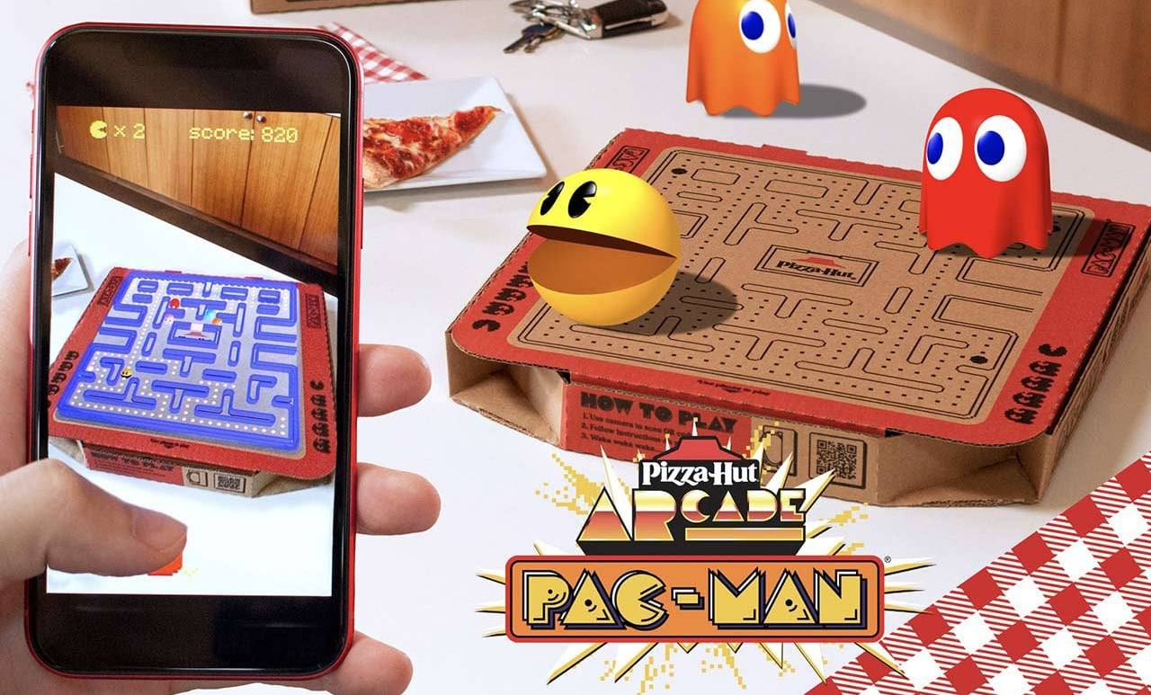 Pizza Hut turns special edition pizza boxes into an augmented reality arcade