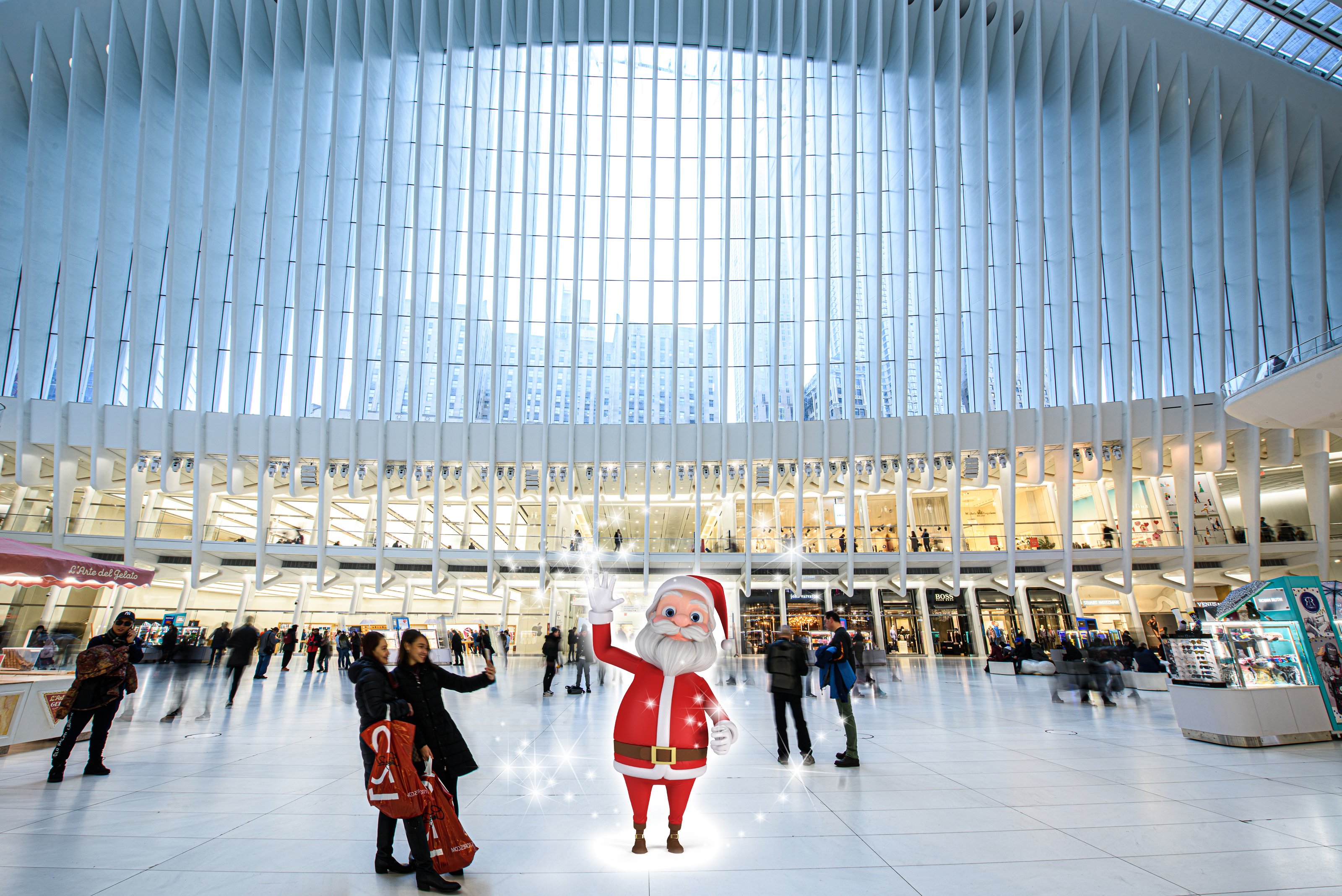 Go on a holiday-themed scavenger hunt at Westfield Malls across the USA