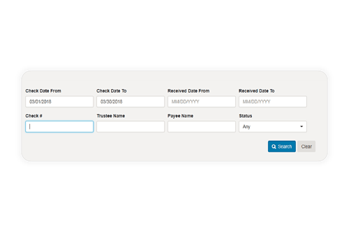 Automated Trustee Payment Matching