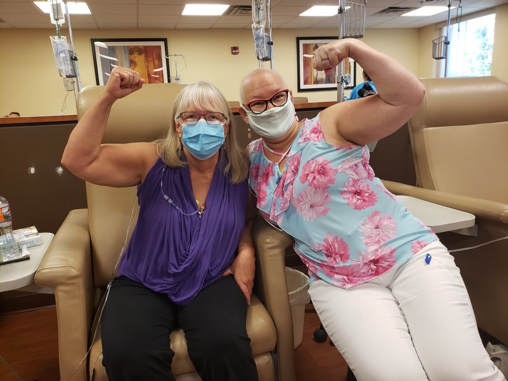 Attitude and connection is key when undergoing chemo in the time of COVID