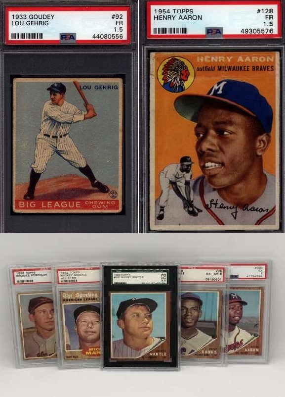 Win a 1933 Goudey Lou Gehrig, 1954 Topps Hank Aaron Rookie, Over $6,000 in Break Credit and More in Our Iconic Heroes Event