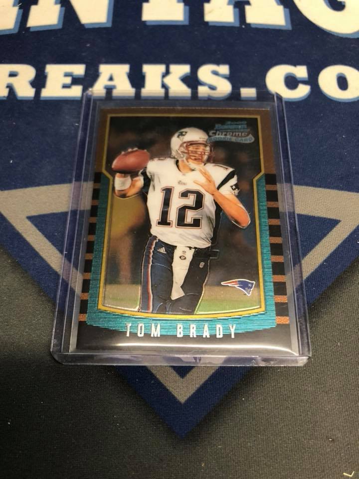 Tom Brady Autographed Rookie Card Sells for $556,000 on eBay