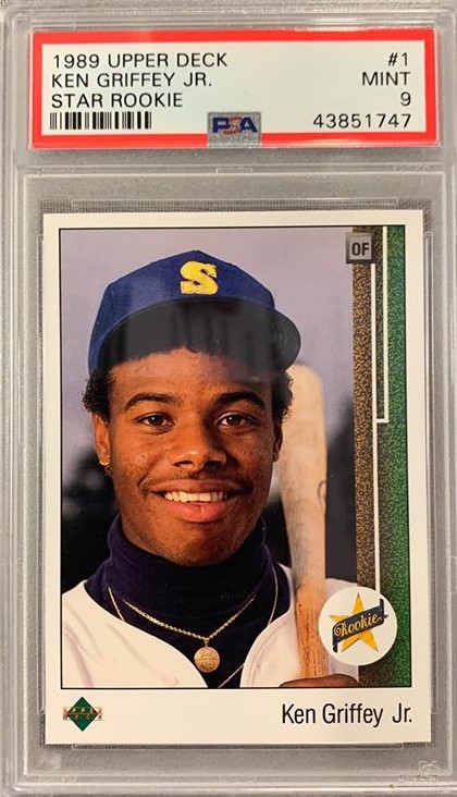 Iconic 1989 Upper Deck Ken Griffey Jr Still a Home Run