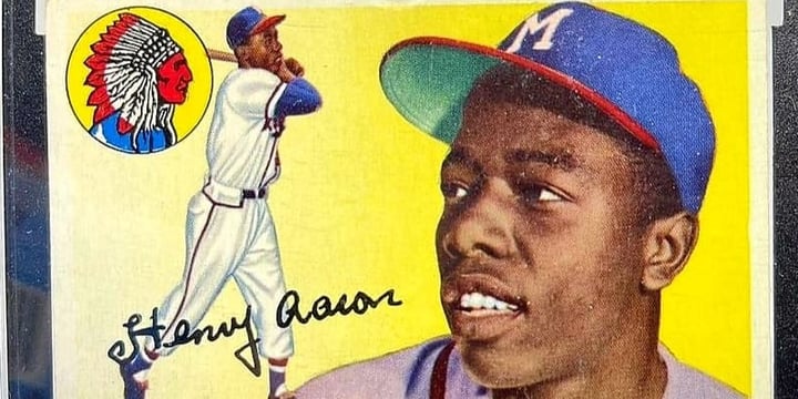 Hank Aaron's Jersey from 3,000th Hit Game at Auction