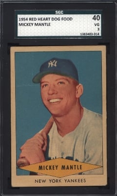 The Garden State Sportscard Collection w/ Mantle and DiMaggio