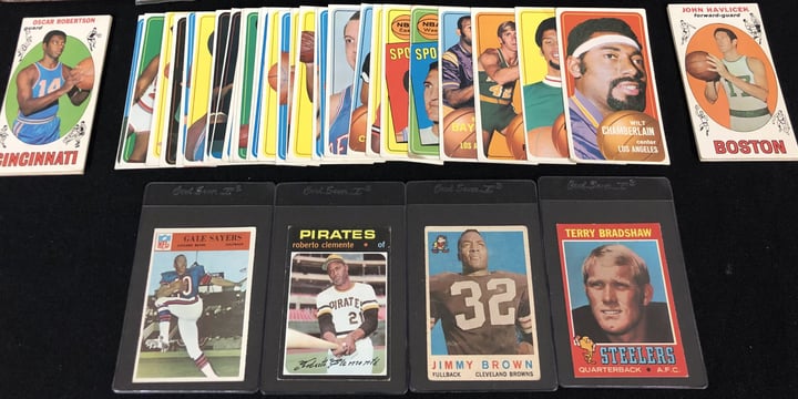 West Virginia Collector Sells Just Collect 800 Vintage Sports Cards