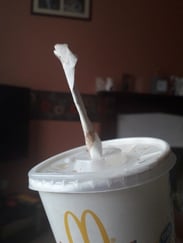 McDonalds paper straw