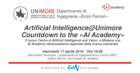 AI Academy @ Modena: 17 aprile 2019
