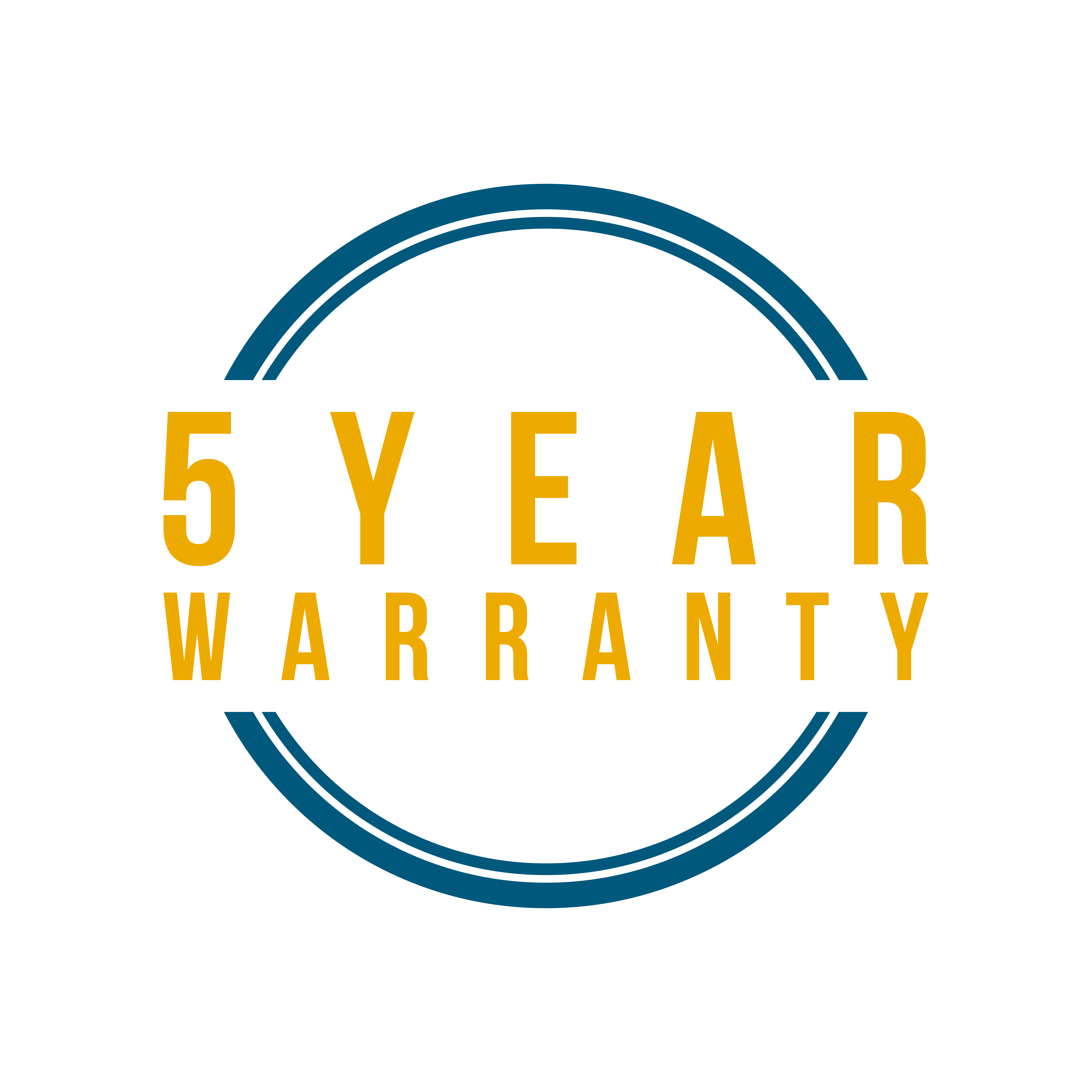 5 year warranty png