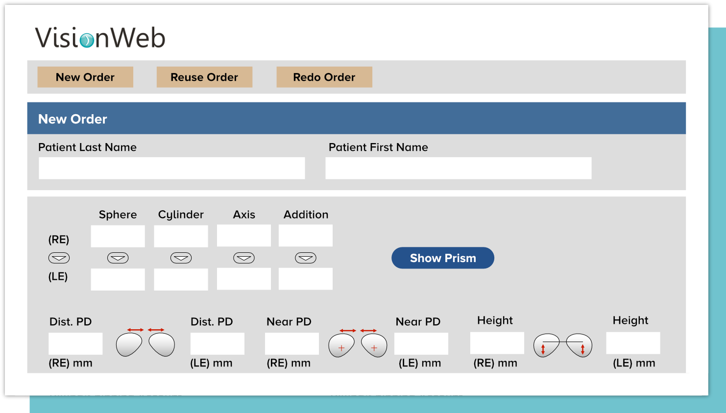 VisionwWeb Ordering 2
