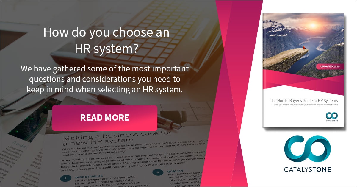 Download The Nordic Buyers Guide to HR Systems