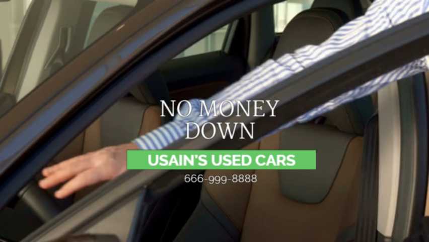 Car sales - no money down