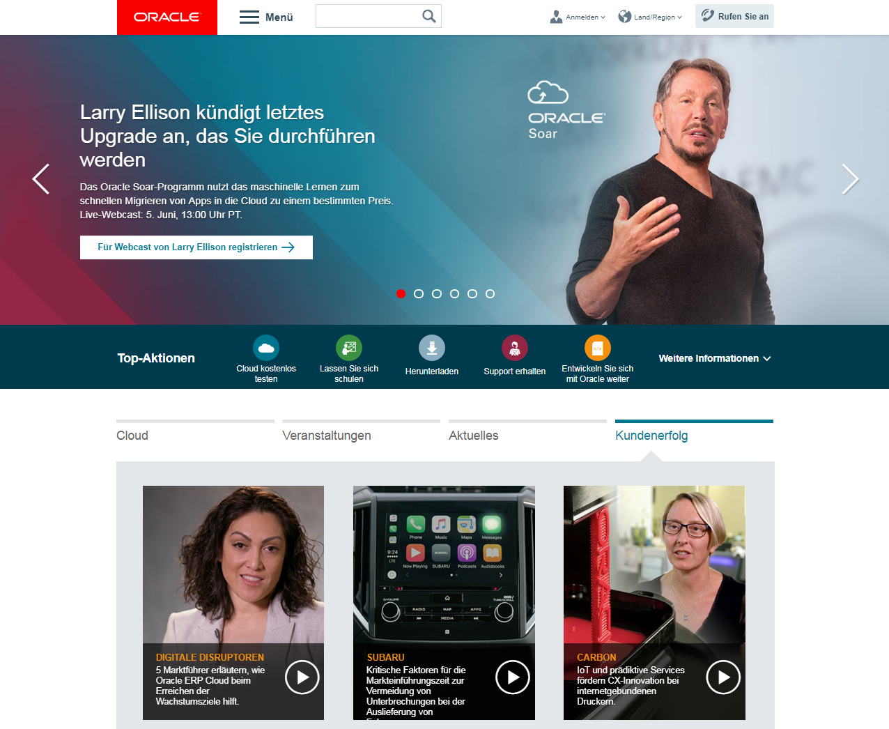Oracle Website Dialog Partner
