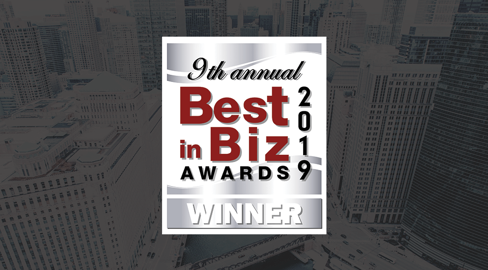 Named 2019 Best in Biz Award Winner for Company of the Year-Midwest