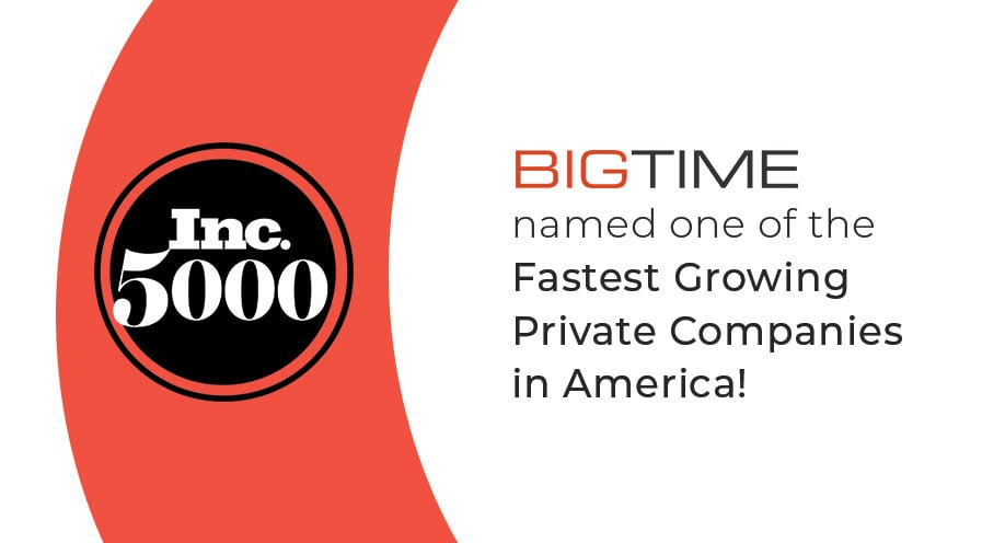 Named on Inc 5000 List of Fastest Growing Companies in America