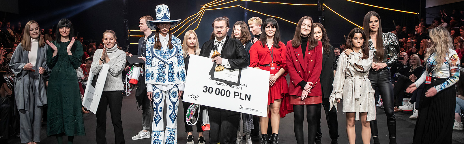 Uczestnicy Łódź Young Fashion 2019