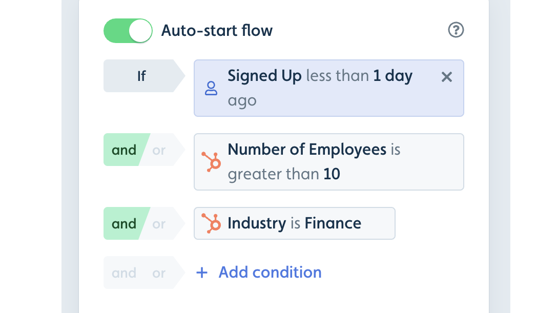 Target onboarding content based on HubSpot properties