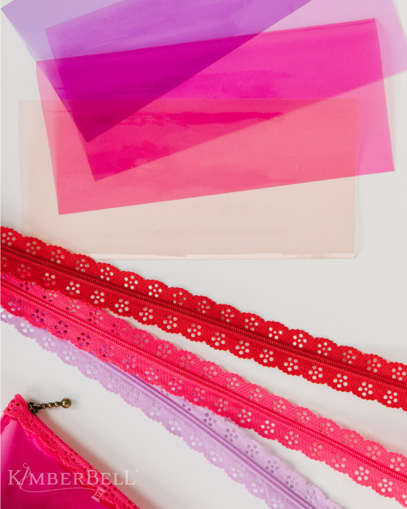 Sweet as Candy Vinyl: Pink and Purples with Lace Zippers