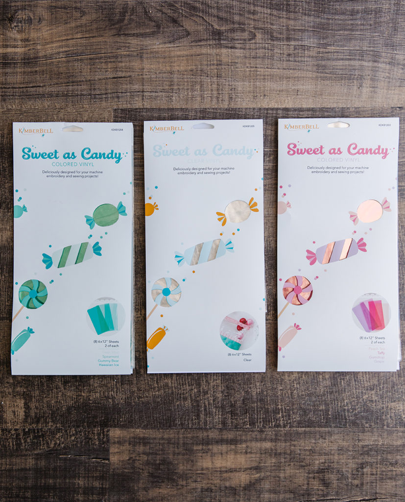 Sweet as Candy Colored Vinyl (and Clear Vinyl) packaging