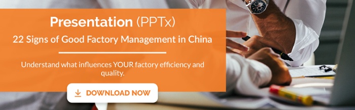 22 Signs Of Good Factory Management in China eBook