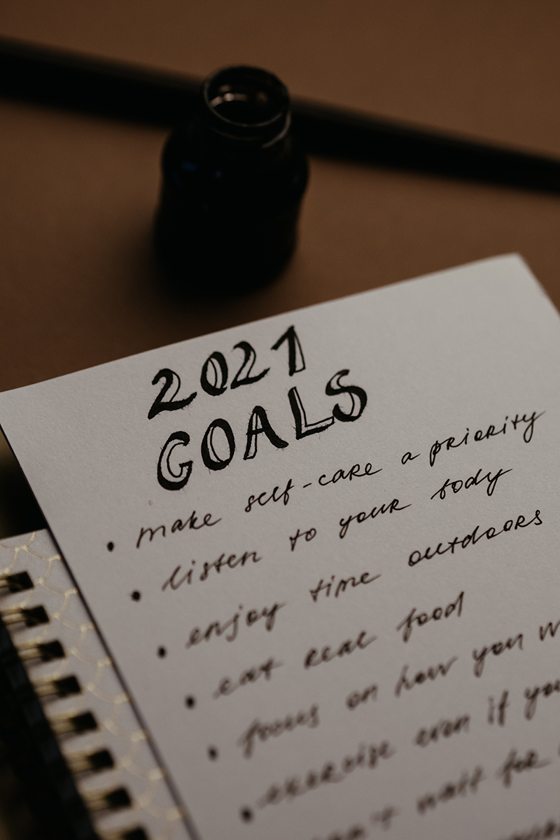 New Years Resultions Smart Goals