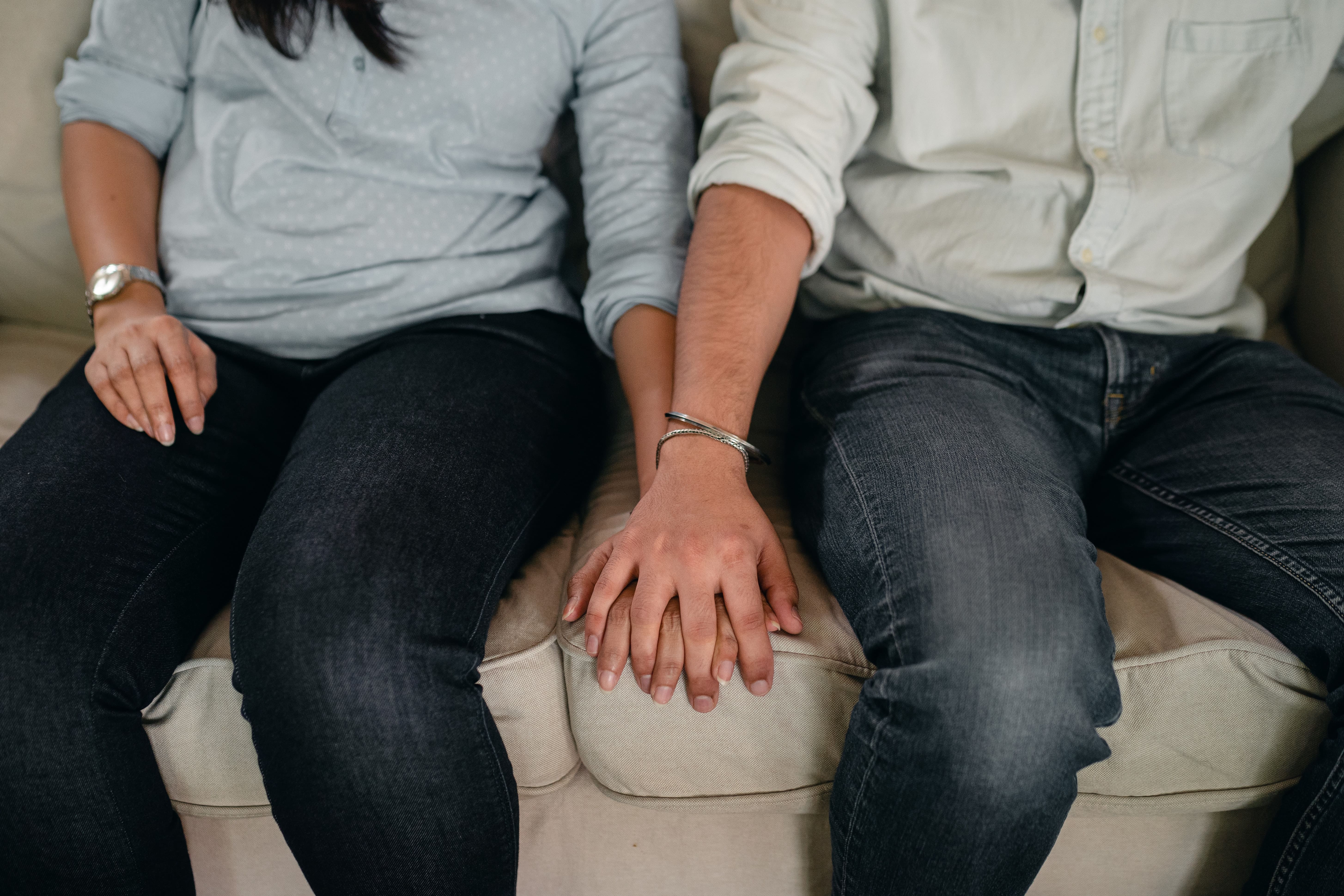 supportive couple after weight loss surgery