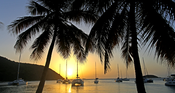 Sunsail yachts in St. Lucia