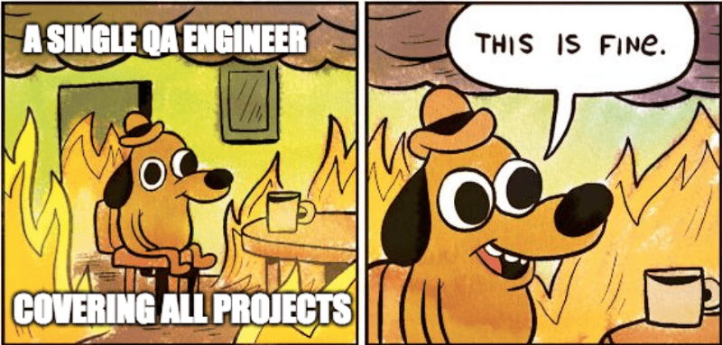 Single QA engineer